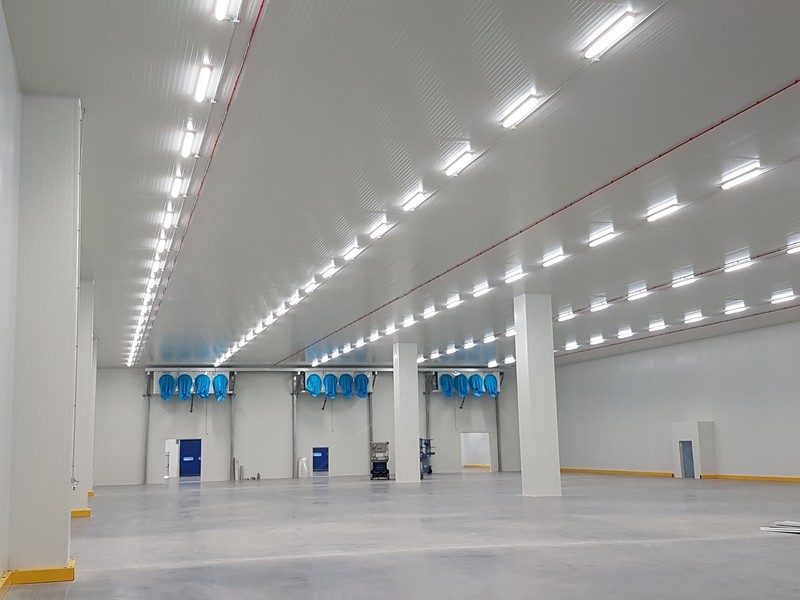 Refteco industrial refrigeration plant for frozen food cold rooms
